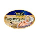 Henaff Paté Mousse De Hígado De Pato Con Aceitunas 115 Gramos