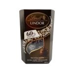 Lindt Lindor Trufa Extra Oscura 60% Cacao 200 Gramos