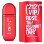 Perfume Carolina Herrera 212 Vip Rose Red Edition Para Dama 80ml