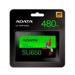 Adata Unidad de Estado Solido SU650 de 480GB SATA 2.5'