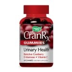 Nature’s Way CranRx BioActive Cranberry + D-Manonse + Vitamina C en Gomitas 60ct