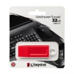 DataTraveler Exodia Memoria USB 32GB 3.2 Gen 1 Rojo