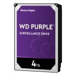 Western Digital Disco Duro para Vigilancia 3.5" Purple 4TB 5400RPM SATA III