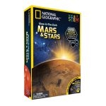 National Geographic Estrellas Brillantes Decorativas + Meteorito Genuino de Marte
