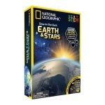 National Geographic Earth & Stars Estrellas Brillantes Decorativas + Meteorito Genuino