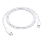 Apple Cable de USB-C a Lightning 1 Metro Blanco