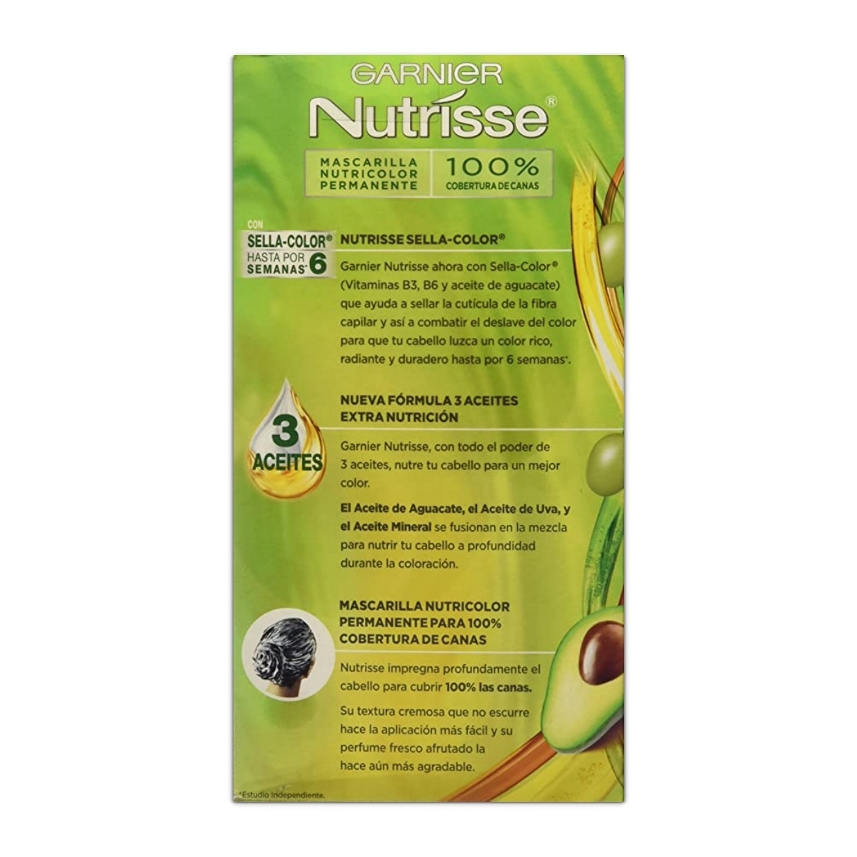 Tinte Para Cabello 60 Capuccino Garnier Nutrisse Kemik Guatemala