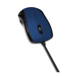 Maxell Mowr-101 Mouse Óptico Alámbrico de 1000 DPI Azul