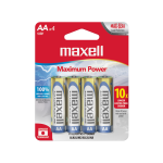 Maxell LR-06 Baterías AA 4 Pack Alcalinas