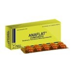 Paill Anaflat Compuesto 20 Tabletas, para Flatulencia, digestión incompleta