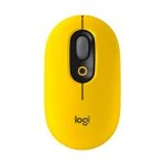 Logitech Pop Blast Mouse Inalámbrico Bluetooth Amarillo