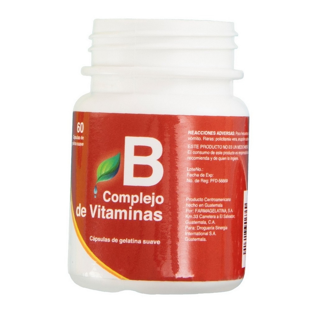 Complejo De Vitaminas B 60 Cap - Kemik Guatemala | Kémik