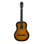 Valenciana Guitarra Clásica 36″ Sunburst con Funda