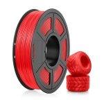 SunLu Filamento TPU para impresoras 3D - 0.5 Kg / 1.75mm - Rojo