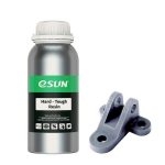 eSun Resina UV Hard Tough (Alta Resistencia) para Impresoras 3DMSLA/LCD - 0.5 kg - Gris