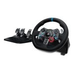 Logitech Volante y Pedales de Piso G29 Driving Force Racing para PS5, PS4, PC - Negro