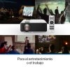 Steren Proyector Multimedia Portatil HD de 7000 lúmenes