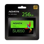 Adata Unidad de Estado Solido SU650 de 256GB SATA 2.5" SATA III
