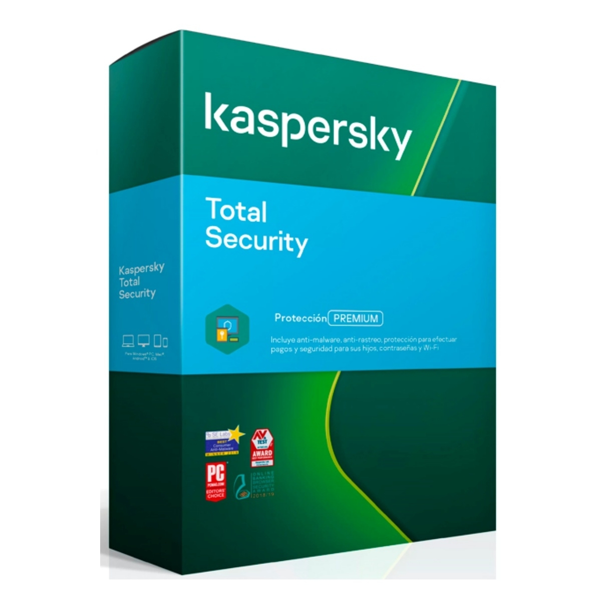 Kaspersky Antivirus Total Security Caja Para 10 Usuarios 1 Año - Kemik ...